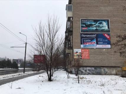 Billboard A in Zaporizhzhya av. Metallurgov, 25 fasad Photo 1