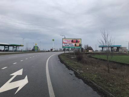 Billboard A in Zaporizhzhya st.Tiraznaa vyezd na tr. Dnepropetrovsk-Zaporoz'e, kol'co, AZS Kontinent, VOG Photo 1