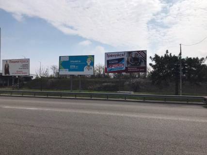 Billboard A in Zaporizhzhya s"ezd s av.Preobrazenskogo, svetofor, pravyj sit Photo 1