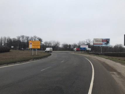 Billboard A in Zaporizhzhya Dnipro-Zaporizza, kolo, vizd v misto Photo 1