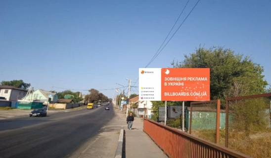Billboard A in Zaporizhzhya, 6x3  st. Sovhoznaa, most nad ZD Photo 1
