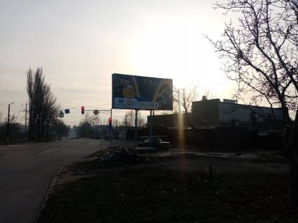 Billboard A in Zaporizhzhya, 6x3  st.8 berezna, st.Sevcenka Photo 1