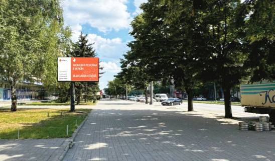 Backlight B in Zaporizhzhya, 3x2  av.Sobornij, bila bud.144-146 Photo 1