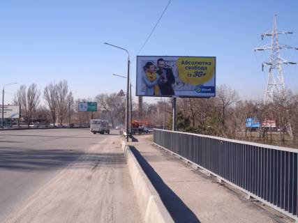 Billboard A in Zaporizhzhya st. Ukrainskaa st. Stefanova sprava v storonu av.Sobornyj Photo 1