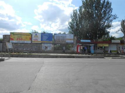 Billboard A in Zaporizhzhya av.Motorostroitelej (st. 8 Marta), r-ok Angolenko,levyj Photo 1