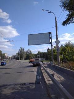 Billboard A in Zaporizhzhya, 3х6  Sobornij,Skil'na (do ZD Vokzalu) Photo 1