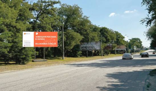 Billboard A in Zaporizhzhya, 6x3  st.Tulenina, viizd z Pribreznoi mag-li v stronu st.Peremogi Photo 1