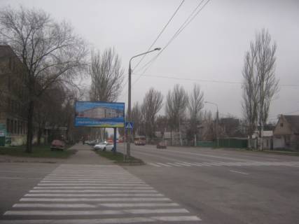 Billboard B in Zaporizhzhya st.Ukrainskaa, st.Semafornaa Photo 1