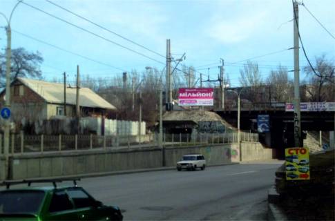 Billboard A in Zaporizhzhya st.Kosmiceskaa, pod"em, sleva, rajon Avtovokzala Photo 1