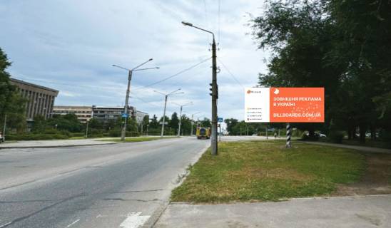 Billboard A in Zaporizhzhya, 6x3  st. Nezaleznoi Ukraini pl. Profspilok Photo 1