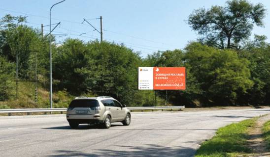 Billboard A in Zaporizhzhya, 6x3  Naberezna - Tulenina, povorot z Nabereznou Photo 1