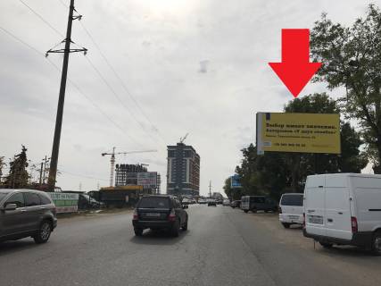 Billboard A in Odessa, 3х6  pr-kt Nebesnoi Sotni - rinok Cornomors'kij Photo 3