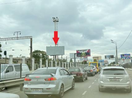 Billboard B in Odessa, 3х6  st. Seredn'ofontans'ka - prov. Semafornij Photo 1