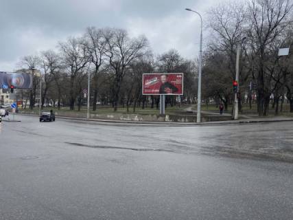 Billboard A in Odessa, 3х6  Balkivs'ka st., - Zan'koveckoi st., skver "Georgia Gamova" Photo 1