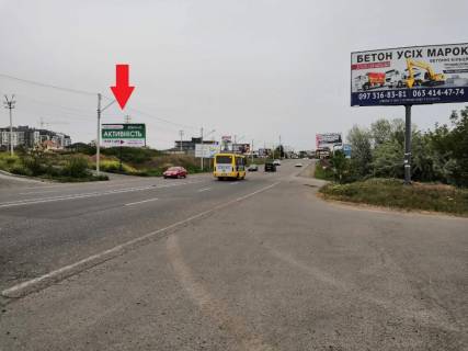 Billboard B in Odessa, 3х6  Uzna doroga - uzviz Zahidnij  - TRC Riv''era, Asan Photo 1