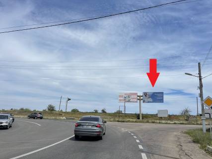 Billboard A in Odessa, 3х6  Illicivs'ka doroga - sel. Burlaca Balka - st.Pivnicna - BC Borej (prava) Photo 1