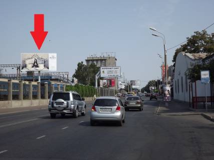 Billboard B in Odessa, 3х6  st. Seredn'ofontans'ka - prov. Semafornij, 4 - TC Fontan Sky Photo 1