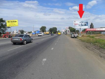 Billboard A in Odessa, 3х6  Ob'izna doroga - 2 stovpi - rinok Anzelika Photo 1