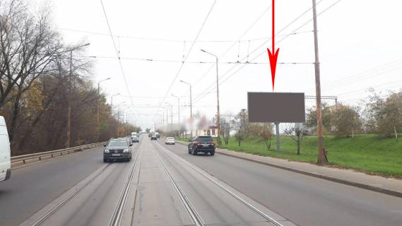 Billboard A in Dnipro (Dnipropetrovsk), 6х3  zaizd na Amurs'kij mist z Livogo berega Photo 1
