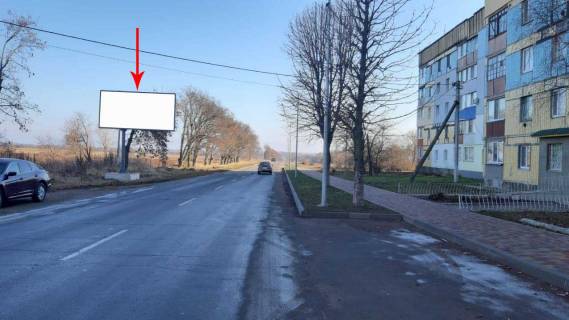 Billboard B in Solon, 6х3  smt. Solone, st. Soborna, 65 (bila budivli "Kinoteatr") Photo 1