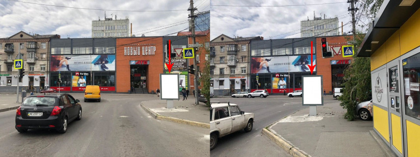 Citylight A in Dnipro (Dnipropetrovsk), 1.2х1.8  st. Mihajla Kocubins'kogo - pl. Uspens'ka Photo 1