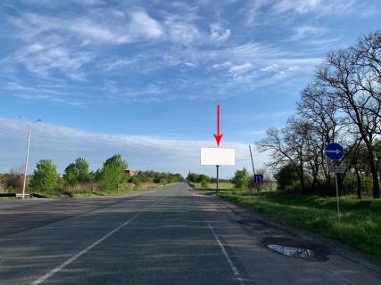 Billboard A in Dnipro (Dnipropetrovsk) M-18, km 189+388 (pravoruc), V'izd do m. Novomoskovs'k, bila AZS BRSM  Photo 1
