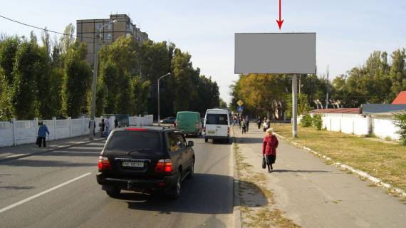 Billboard A in Dnipro (Dnipropetrovsk), 6х3  st. Bajkal's'ka, r-n optovogo rinku Photo 1