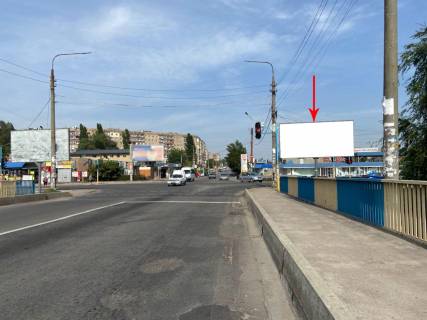 Billboard A in Kam'yanske (Dniprodzerzhinsk), 6х3  prosp. Geroiv ATO -prosp. Metalurgiv (napramok z mostovogo perehodu) Photo 1