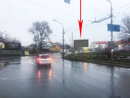 Billboard A in Zaporizhzhya, 6х3  Grebel'na st., bila AZS Photo 1