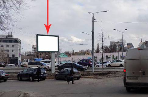 Billboard B in Dnipro (Dnipropetrovsk), 3.14х2.32  st. Kurcatova v rajoni avtovokzalu Photo 1