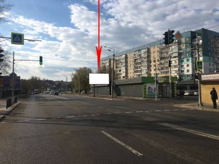 Billboard A in Dnipro (Dnipropetrovsk), 6х3  st. Metrobudivs'ka, 12 (ATB, SIL'̱PO), ruh vid nabereznoi Zavods'koi Photo 1