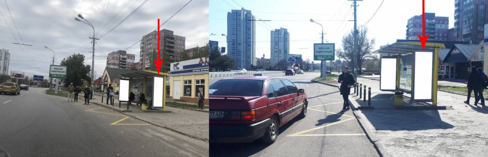 Citylight A in Dnipro (Dnipropetrovsk) Zdp015A1,Naberezna Peremogi st., bila bud. 102 D, pered kil'cevou rozv'azkou Photo 1