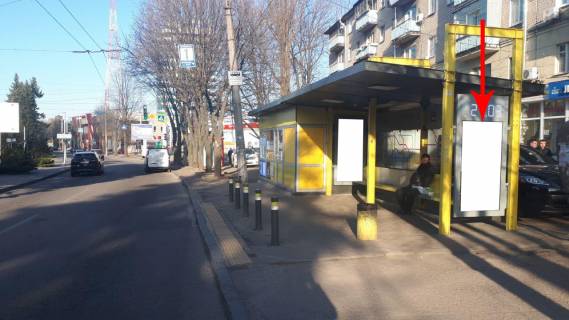 Citylight A in Dnipro (Dnipropetrovsk) Zdp025A1,Gagarina prosp., bila bud. 105, pered st.Kozakova Photo 1