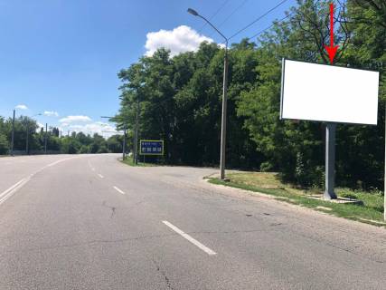 Billboard A in Dnipro (Dnipropetrovsk), 6х3  st. Zaporiz'ke sose (navproti povorotu na st. Entuziastiv) Photo 1