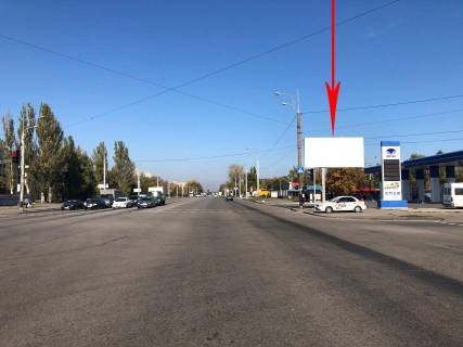 Prismatron, Prism A in Dnipro (Dnipropetrovsk), 6х3  prosp. Slobozans'kij (Gazeti Pravda) - st. Magdalinivs'ka, ruh do viizdu z mista, na svitlofori - 230245 Photo 1