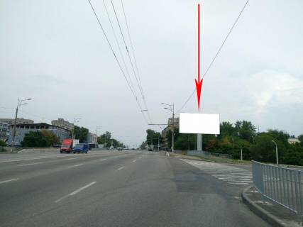 Backlight A in Dnipro (Dnipropetrovsk), 8х4  prosp. Slobozans'kij bila viaduka, avtorozv'azka z st. Kastanovou, ruh u bik st. Kalinova Photo 1