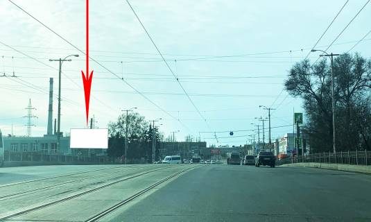 Billboard B in Zaporizhzhya, 6х3  Sobornij prosp., bila mostu cerez r. Mokra Moskovka Photo 1