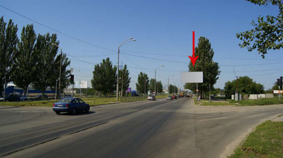 Billboard A in Dnipro (Dnipropetrovsk), 6х3  Donec'ke sose - st. Petrozavods'ka, napramok do Kajdac'kogo mostu, bila svitlofora Photo 1