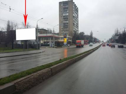 Billboard B in Zaporizhzhya, 6х3  Peremogi st. - Nizn'odniprovs'ka st. Photo 1