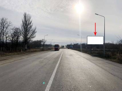 Billboard A in Khoroshevo (Dnipropetrovsk region), 6х3  M-18, km 228+226 (pravoruc), Pered rozv'azkou na m. Sinel'nikove, bila AZS NEFTEK Photo 1