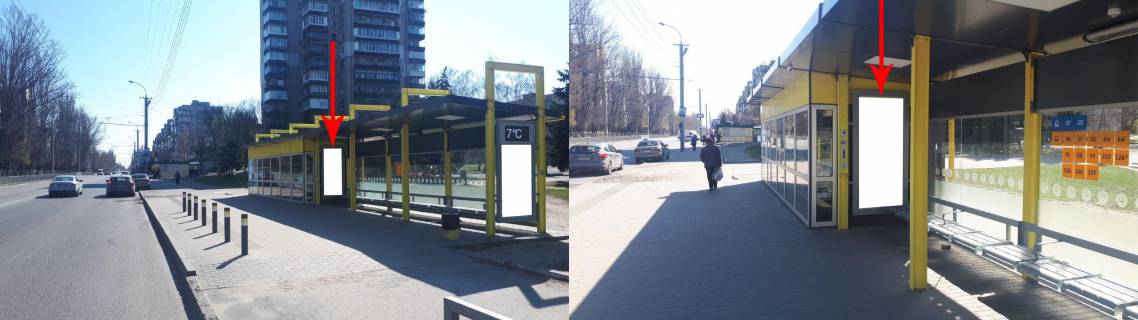 Citylight A in Dnipro (Dnipropetrovsk) Zdp035A2,Kalinova st., bila bud. 81, za st.Akademika Obrazcova Photo 1