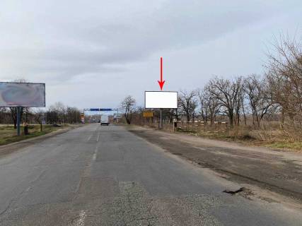 Billboard A in Nikopol, 6х3  N-23, km 227+040 (livoruc), Viizd z m. Nikopol', ruh do rozv'azki na Dnipro Photo 1