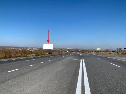 Billboard B in Bratskoe (Dnipropetrovsk region), 6х3  N-08, km 424+824 (pravoruc), Ruh do Dnipra z Zaporizza, v'izd v s. Brats'ke, navproti AZS NEFTEK Photo 1