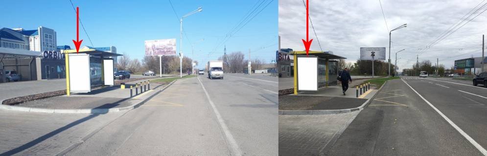 Citylight B in Dnipro (Dnipropetrovsk) Zdp019B2,Panikahi st., bila bud. 2, pered viizdom na Zaporiz'ke sose Photo 1