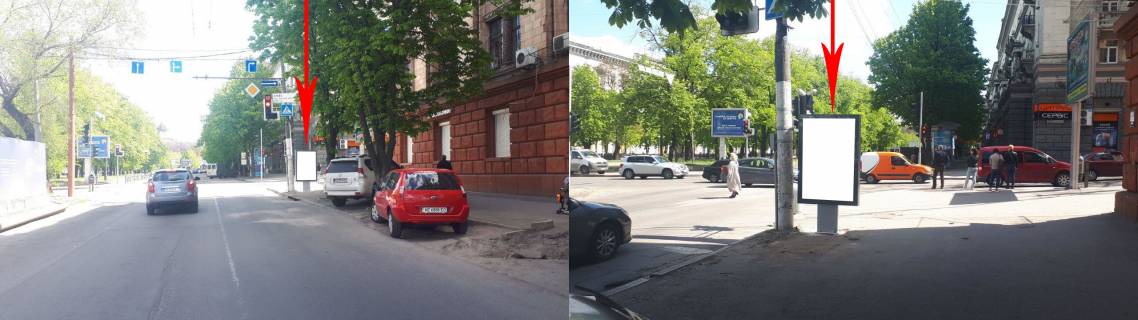 Citylight A in Dnipro (Dnipropetrovsk), 1.2х1.8  prosp. Dmitra Avornic'kogo, 57 - st. Mihajla Grusevs'kogo Photo 1