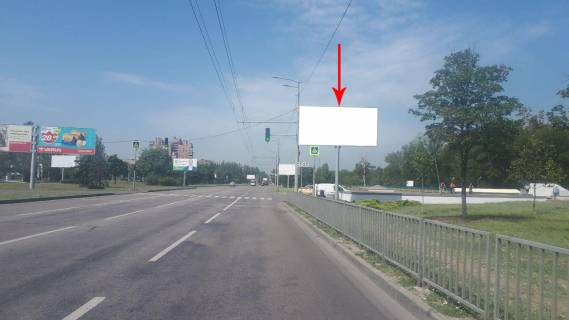 Billboard A in Dnipro (Dnipropetrovsk), 6х3  st. Naberezna Zavods'ka, navproti bud. 53, na svitlofori Photo 1