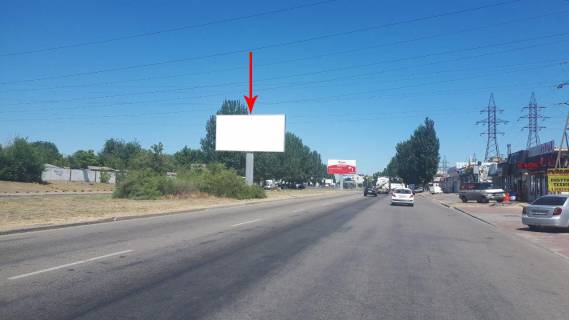 Backlight A in Dnipro (Dnipropetrovsk), 8х4  Donec'ke sose, rozpodil'ca smuga, v rajoni bud. No124, ruh u bik vi'izdu z mista Photo 1