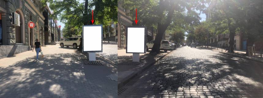 Citylight A in Dnipro (Dnipropetrovsk), 1.2х1.8  prosp. Dmitra Avornic'kogo - st. Mihajla Grusevs'kogo Photo 1