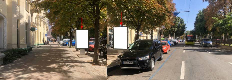 Citylight B in Dnipro (Dnipropetrovsk), 1.2х1.8  prosp. Dmitra Avornic'kogo v rajoni bud. 46 Photo 1