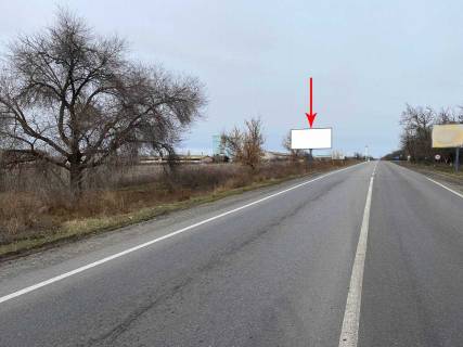 Billboard B in Dnipro (Dnipropetrovsk) Sp033B,N-R73/N-8, km 63+015 (livoruc), V'izd v m. Nikopol' Photo 1
